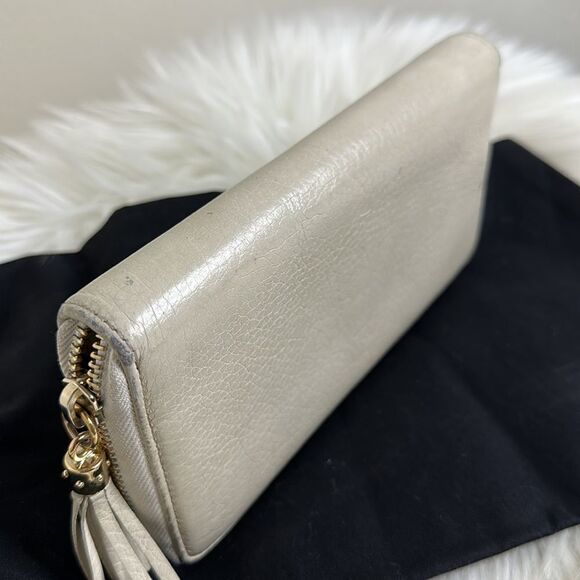 💯Authentic Gucci Soho Zipped Long Wallet🍀 - Picture 12 of 16